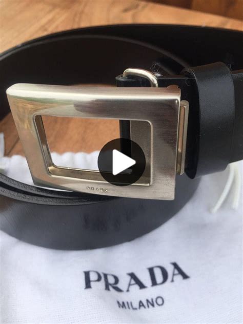 prada belt buckle|Prada belt size chart.